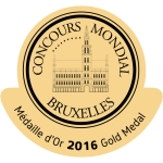 Concours Mondial Bruxelles Gold 2016