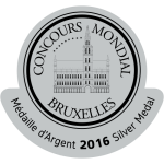 Concours Mondial Bruxelles Silver 2016