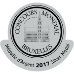 Concours Mondial Bruxelles Silver 2017